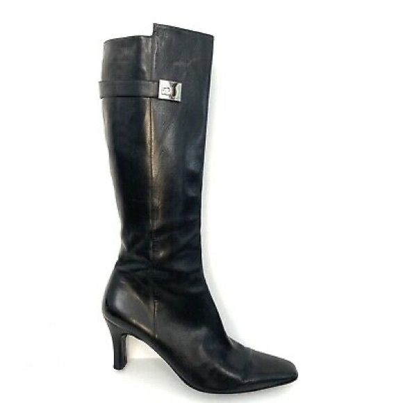 Salvatore Ferragamo Leather Boots